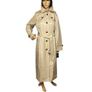 London Fog Collection Women's Maxi Trench Coat